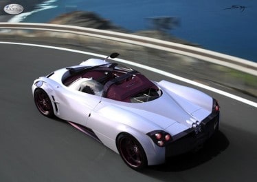 La Pagani Huyara Roadster se paye un coup de Photoshop-1