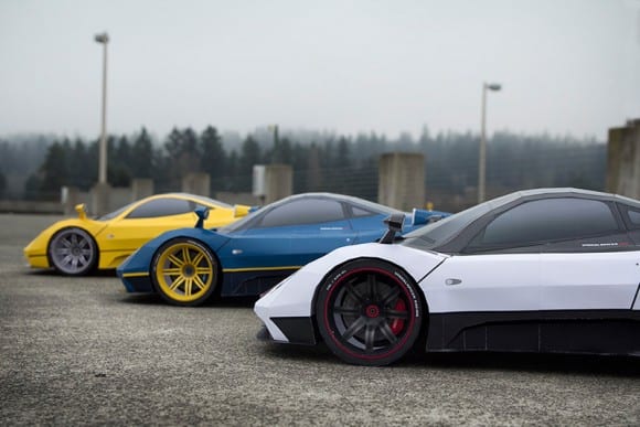 VisualSpicer realise des Pagani Zonda en papier-2