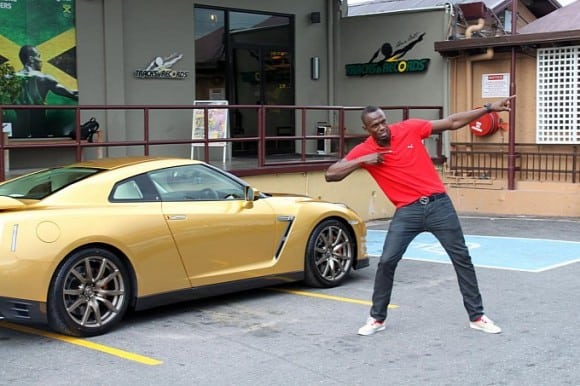 Usain Bolt Nissan GT-R