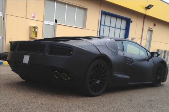 Lamborghini Cabrera Spyshots