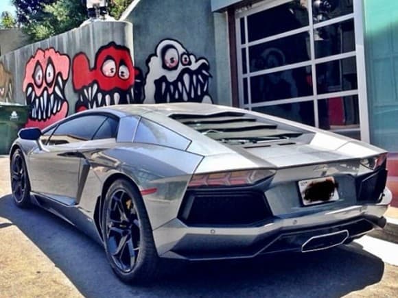 Lamborghini Aventador Chris Brown