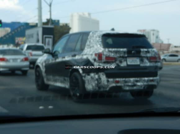 Spyshots - le BMW X5 M passe par Las Vegas-2