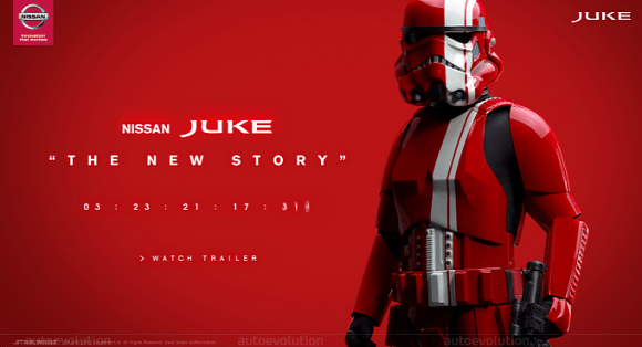 Nissan Juke Stormtrooper Star Wars