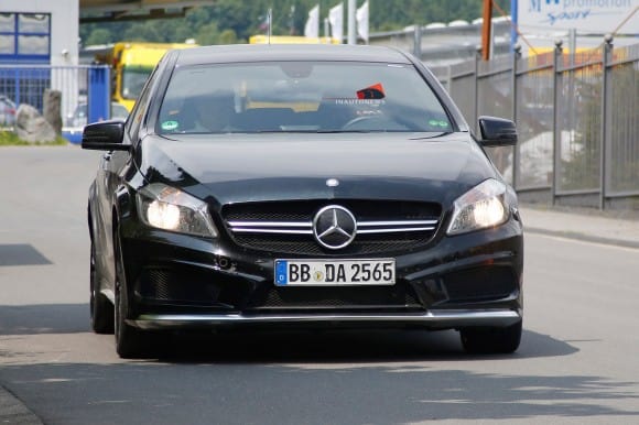 Spyshots - Mercedes A45 AMG Black Series-1