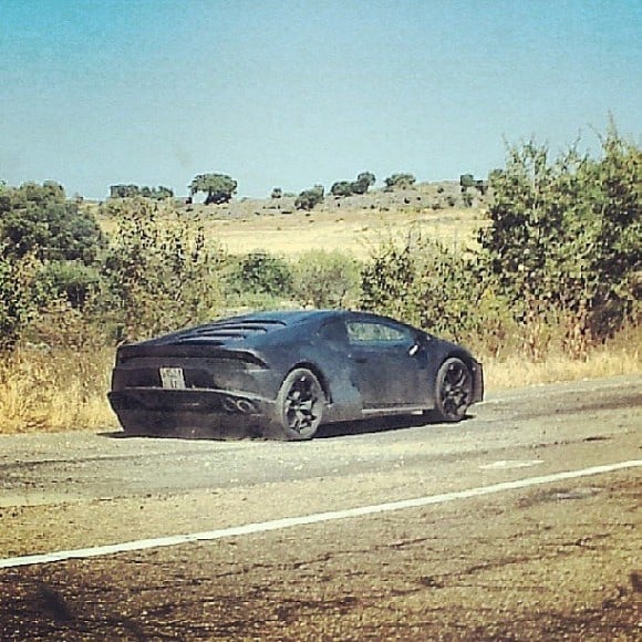 lamborghini cabrera-spyshots