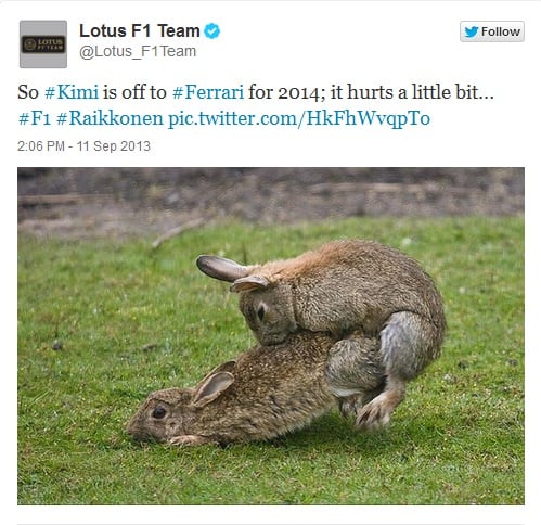raikkonen Ferrari 2014 Twitter lotus raikkonen Ferrari 2014 Twitter lotus