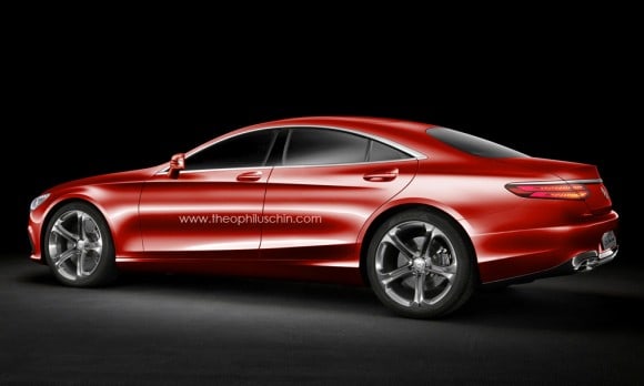 Mercedes classe S Coupé 4 portes - Mercedes SSC