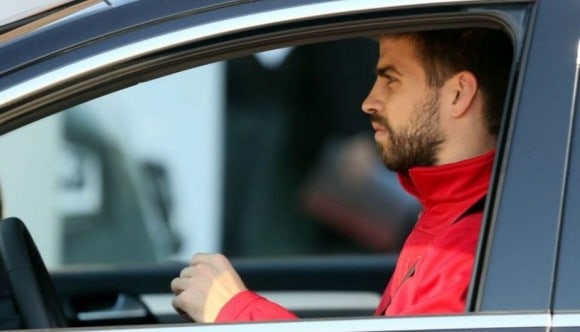 Gérard Piqué Audi Q7 Messi Messi et le Barça en Audi