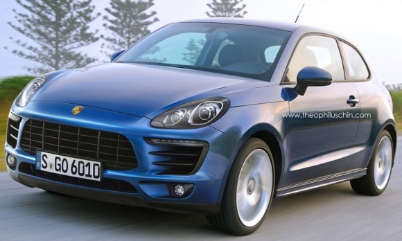 Rendu - une Porsche de la taille dune Audi A1-1