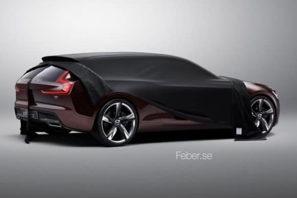 L'arrière de ce Volvo Shooting Brake Coupé Concept se rapproche du XC Coupé