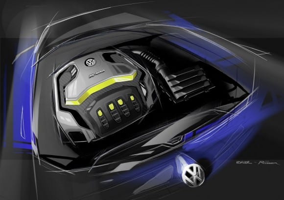 Le nouveau moteur de 400 chevaux pour ce concept de Super Golf 7 R 400