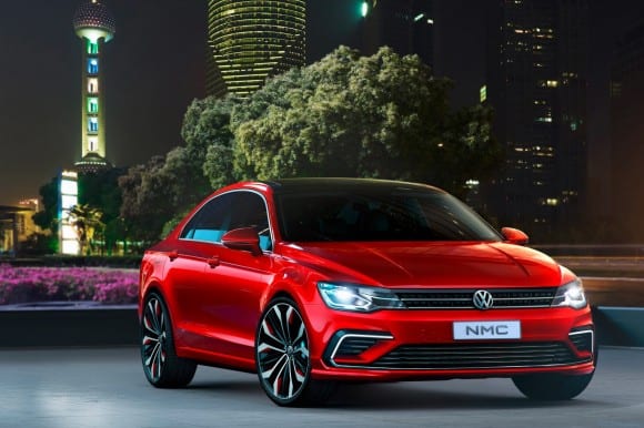 Le design de ce VW New Midsize Coupé est d'une banalité ...