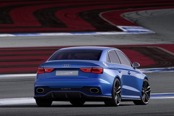 525 chevaux sous le capot de cette Audi A3 ClubSport Quattro Concept