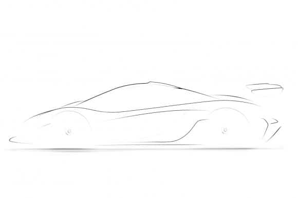 Les lignes de la future McLaren P1 GTR