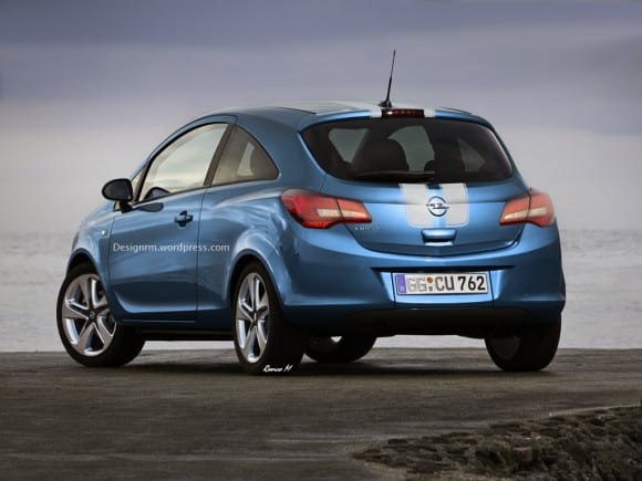 Rendu - la prochaine Opel Corsa imaginee par DesignRM-2