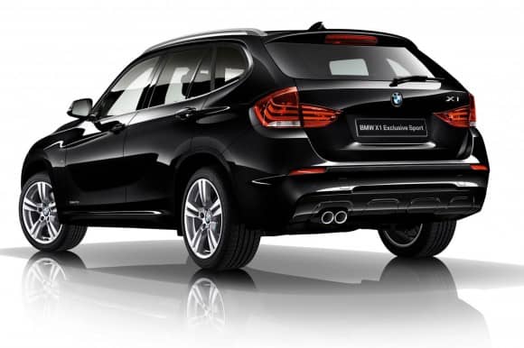 Le BMW X1 Exclusive Sport en finition Black Sapphire