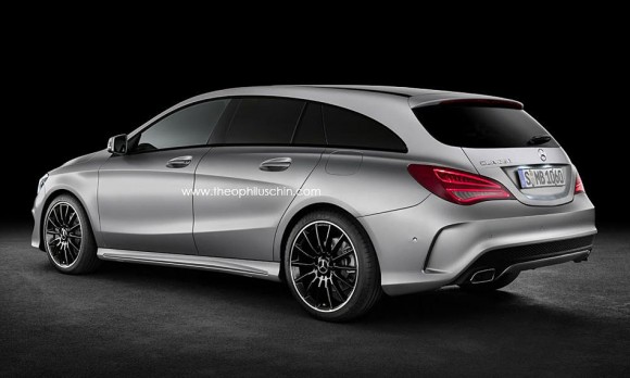 Theophilus Chin a déjà imaginé la CLA Shooting Brake
