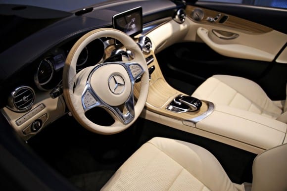 Mercedes Classe C Cabriolet - interieur se devoile-1