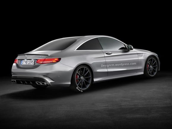 Rendu - Mercedes C63 AMG Coupe-2
