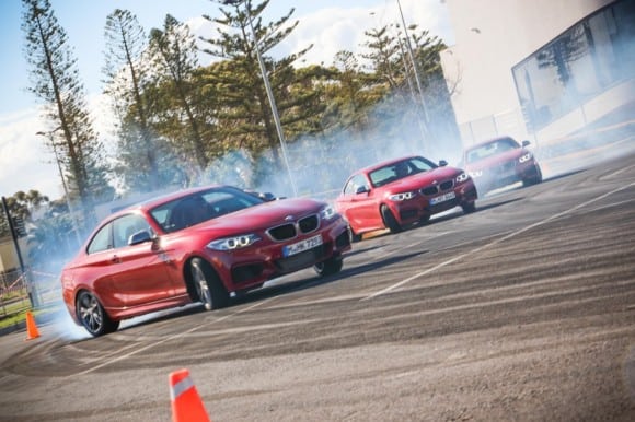 The Epic Driftmob, un show en glisse orchestré par 5 BMW M235i