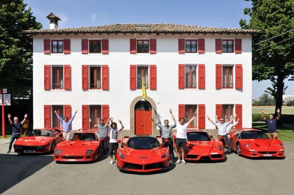 Jon Hung, sa famille, ses amis et ses Ferrari (F40, F50, Enzo, 288 GTO et LaFerrari)