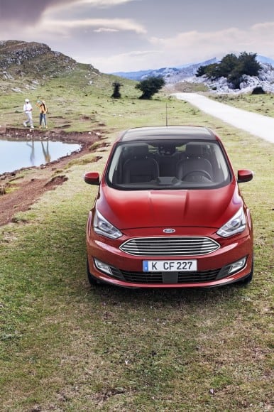 La calandre trapézoïdale s'invite sur ce nouveau C-Max