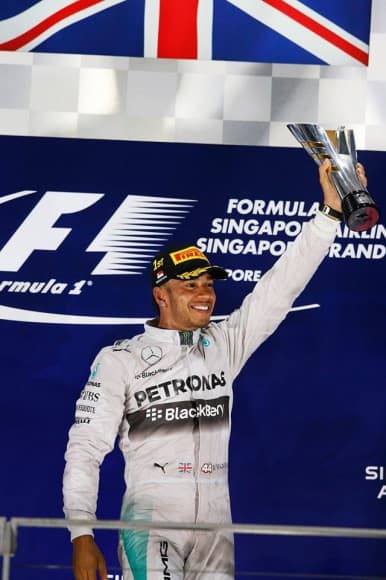 Week-end parfait pour Lewis Hamilton, 7ème victoire et leader du championnat