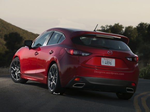 La Mazda3 MPS imaginée par DesignRM