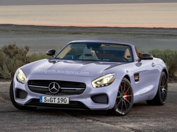 La Mercedes AMGT Cabriolet par DesignRM