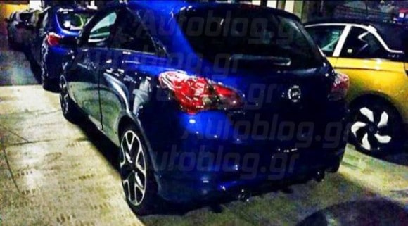 L'Opel Corsa OPC 2015 se repose avant sa présentation à Paris, peut-être.