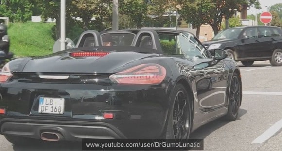 Un Flat4 se cache sous le capot de cette Boxster