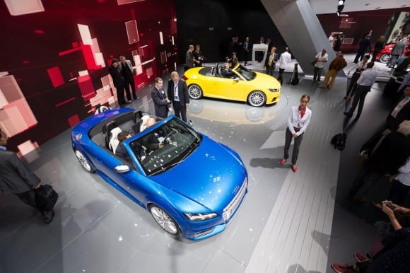 Les Audi TT et TT-S Cabriolet vous attendent à Paris !
