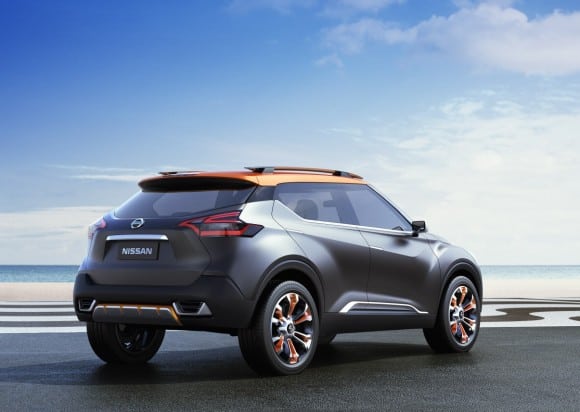 Ce concept Nissan Kicks nous fait penser au Renault Captur, en terme d'esthétisme