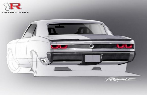Aie aie, Ringbrothers va faire mal avec cette Chevelle de 980 chevaux !