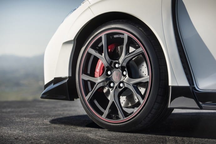 Nouveau dessin pour les jantes de la Honda Civic Type R