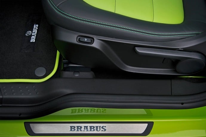 Du cuir à bord de cette Fortwo Brabus 2015 !