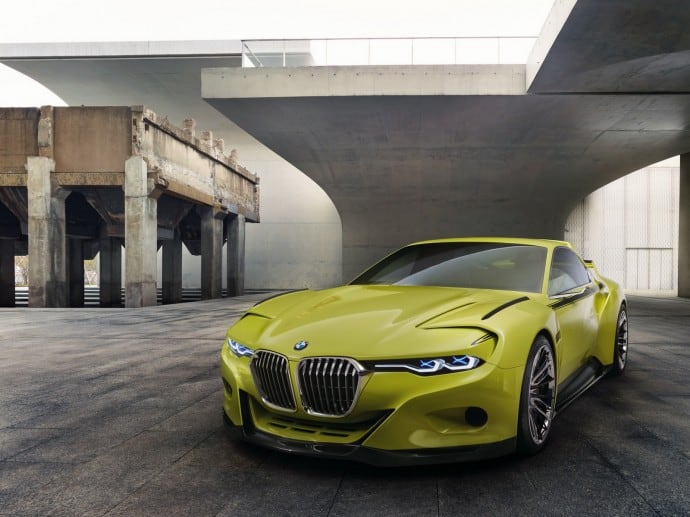 BMW a vu grand au niveau de la calandre de cette 3.0 CSL Hommage
