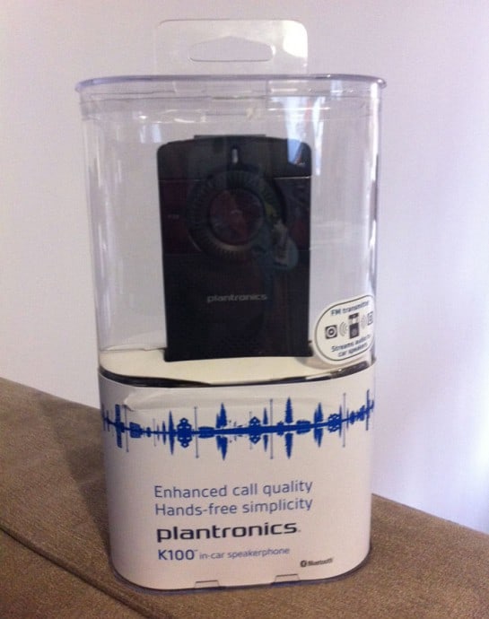 Le K100 emballé, un packaging simple mais efficace